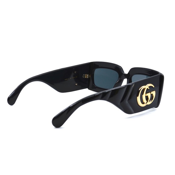 NEW GUCCI GG0811S 001 BLACK GREY AUTHENTIC SUNGLASSES - Picture 8 of 15